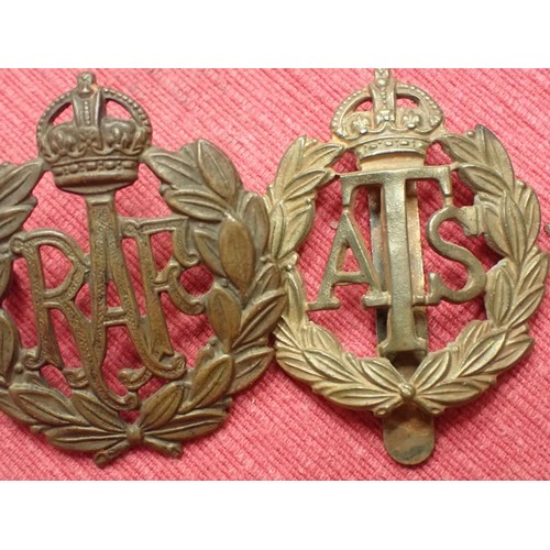 17 - Seven WW2 British metal badges

All with their fixings intact to the backs.