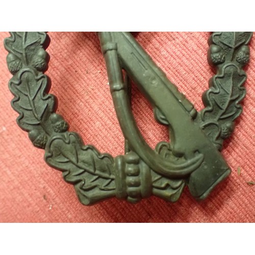 20 - WW2 German Infantry Assault badge

Good clean, untouched condition. Maker mark for W.H. to the back.