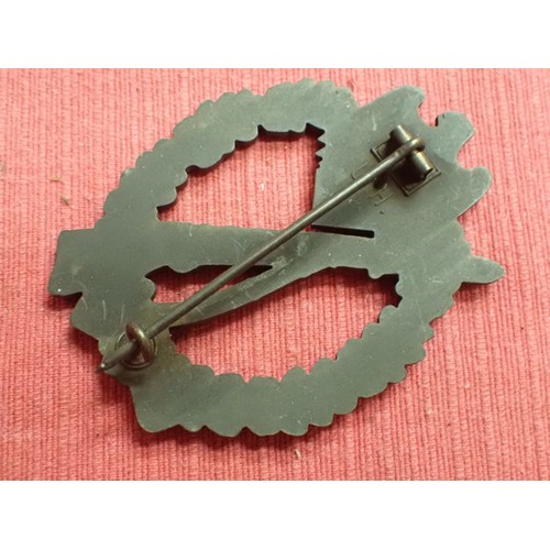 20 - WW2 German Infantry Assault badge

Good clean, untouched condition. Maker mark for W.H. to the back.