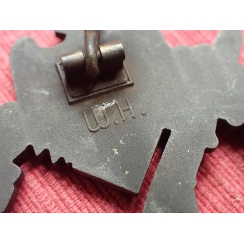 20 - WW2 German Infantry Assault badge

Good clean, untouched condition. Maker mark for W.H. to the back.