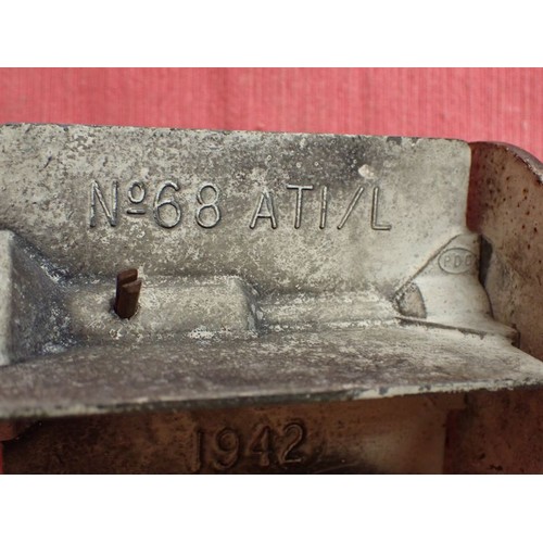 28 - Inert WW2 British No.68 mortar round dated 1942

Excellent condition white-painted drill round. Stil... 