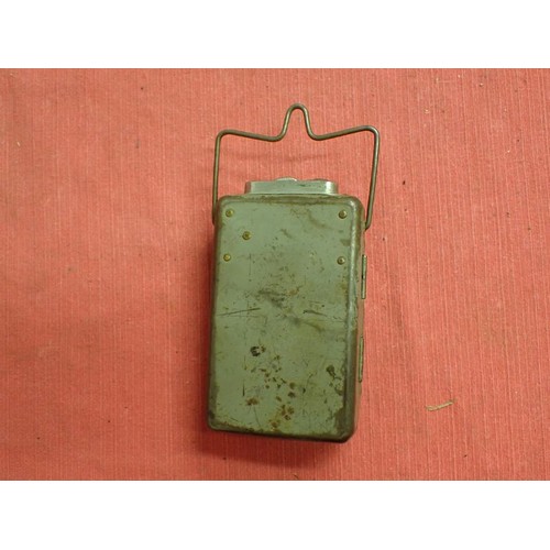 29 - WW2 Italian soldiers' personal torch

Main body, 4.25 inches tall. with red and green filters. Glass... 