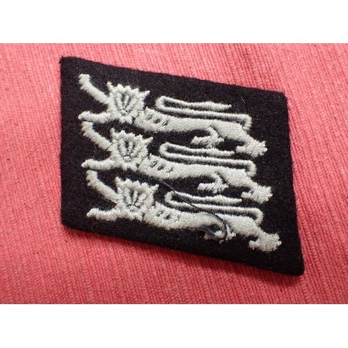 46 - WW2 Waffen-SS British volunteer collar tab

Dachau produced tab. As found in the stores when the cam... 
