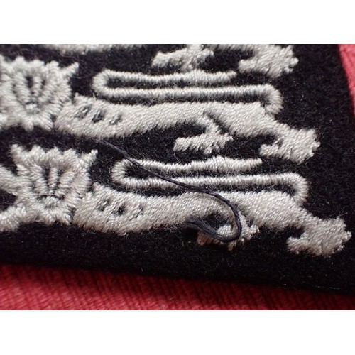 46 - WW2 Waffen-SS British volunteer collar tab

Dachau produced tab. As found in the stores when the cam... 