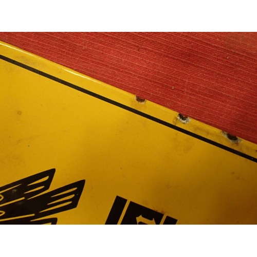 53 - 3rd Reich German blood and soil wall sign

Enamel on steel wall sign, 400 by 300 mm. Maker marked to... 