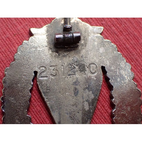 59 - 3rd Reich German NSFK balloon flyer's badge

Rare badge. Detailing is still crisp and clear to the f... 