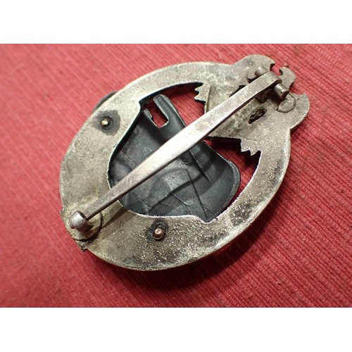 WW2 German Panzer Assault, 25 action badge Three part badge, the panzer ...