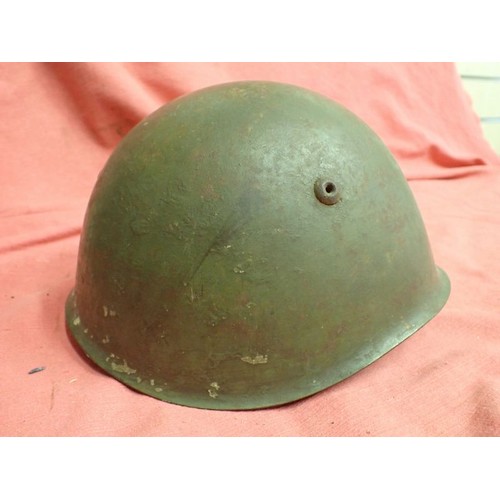 309 - WW2 Italian Waffen-SS volunteers steel helmet

Italian M33 steel helmet with a single Waffen-SS deca... 