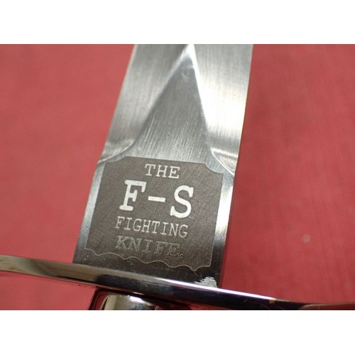 310 - Cased Wilkinson Sword made Fairbairn-Sykes knife

Finely made 1st Pattern F/S knife by Wilkinson. 17... 