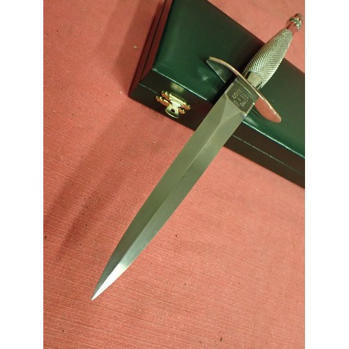 310 - Cased Wilkinson Sword made Fairbairn-Sykes knife

Finely made 1st Pattern F/S knife by Wilkinson. 17... 