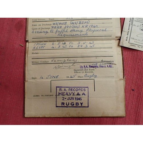 322 - WW1/WW2 Group of 5 medals, Royal Artillery

14/15 Star trio to , 1121 DVR.L. DESOMBRE R.F.A. Territo... 