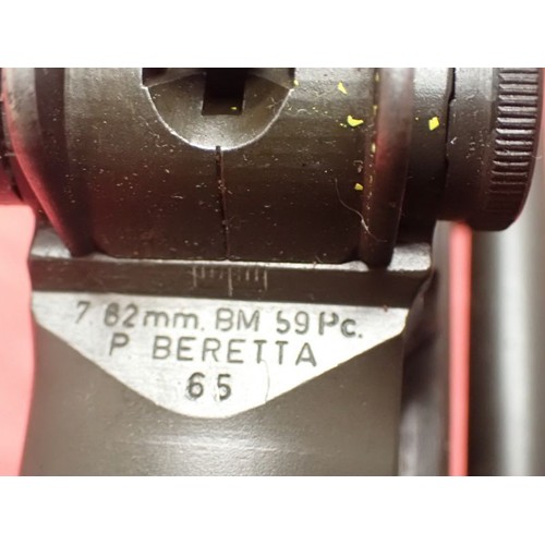 407 - Deactivated U.S.M.14 rifle, Beretta conversion.

M.14 rifle made at the Springfield Armory. Updated ... 