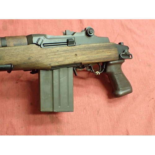 407 - Deactivated U.S.M.14 rifle, Beretta conversion.

M.14 rifle made at the Springfield Armory. Updated ... 