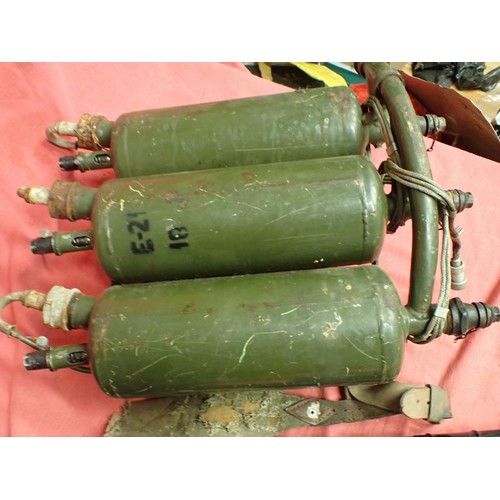 409 - Deactivated Polish Army flamethrower

PLO-50 Cold War period Polish flamethrower. Backpack of three ... 
