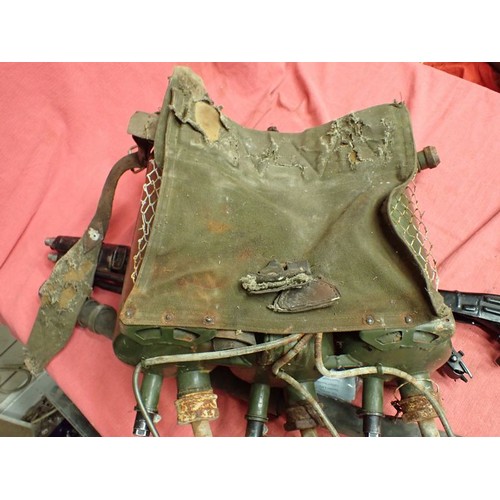 409 - Deactivated Polish Army flamethrower

PLO-50 Cold War period Polish flamethrower. Backpack of three ... 
