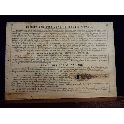 1 - Cased London Colt Navy revolver made in 1853

A very rare and complete set. One of the first-year-of... 