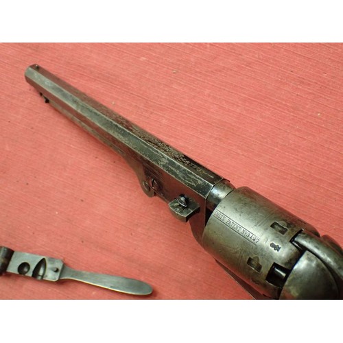 1 - Cased London Colt Navy revolver made in 1853

A very rare and complete set. One of the first-year-of... 