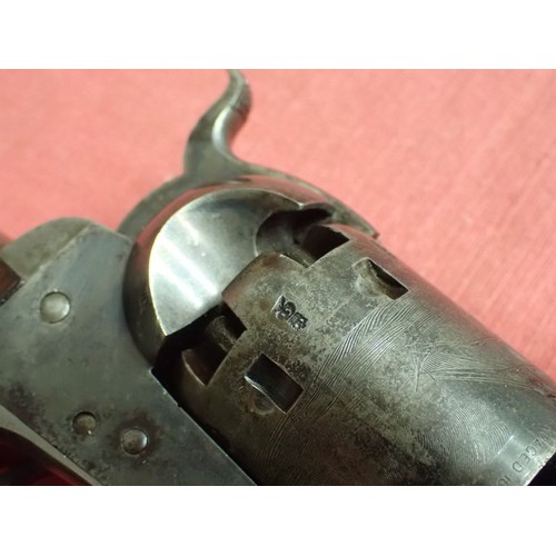 1 - Cased London Colt Navy revolver made in 1853

A very rare and complete set. One of the first-year-of... 