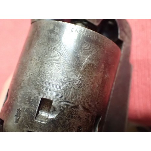 1 - Cased London Colt Navy revolver made in 1853

A very rare and complete set. One of the first-year-of... 
