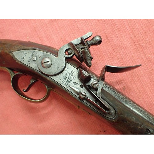 2 - Royal Navy Flintlock 1759 dated Sea Service Pistol

The very rare, 1718 Pattern Sea Service Pistol. ... 