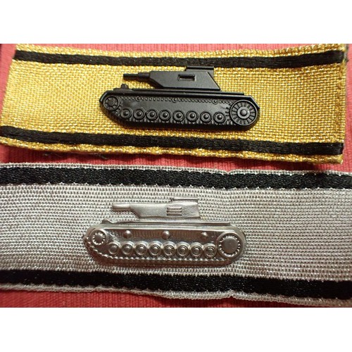 27 - Selection of post war German badges and buckles

Seven reenactment items. The HJ buckle in silvered ... 