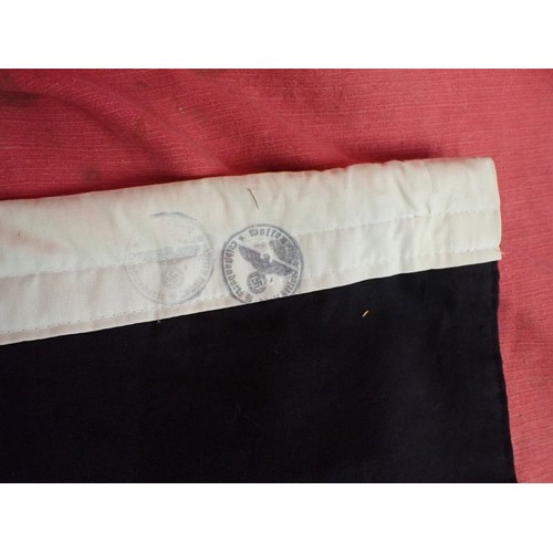 29 - German display / reenactment SS battle flag

Well made double sided flag. The runes made from two se... 