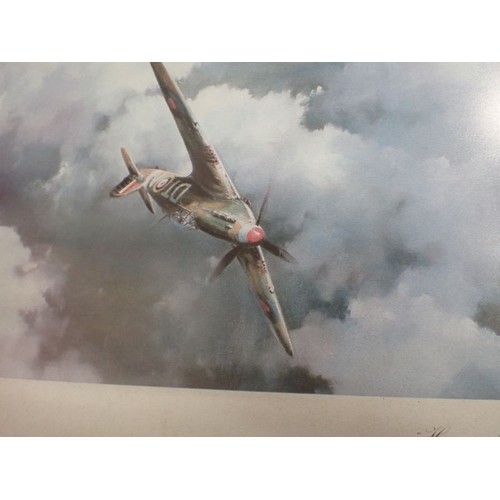 35 - Large framed print, 