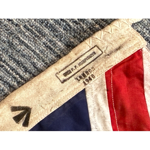 42 - WW2 British Army Union Jack Flag 

Excellent condition multi part cotton construction measures 3 x 2... 