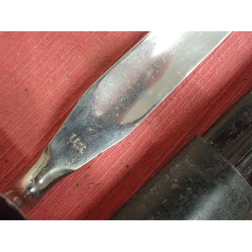 53 - Replica U.S. 1873 Springfield rifle socket bayonet

A good-quality steel copy of the bayonet with it... 