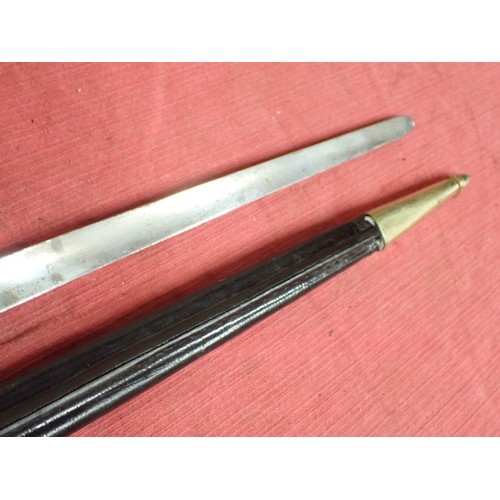 53 - Replica U.S. 1873 Springfield rifle socket bayonet

A good-quality steel copy of the bayonet with it... 