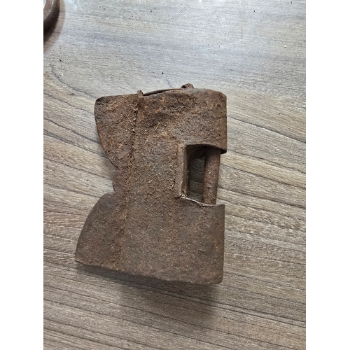 58 - Group of 5 Victorian Indian Locks , no keys