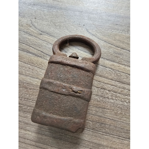 58 - Group of 5 Victorian Indian Locks , no keys