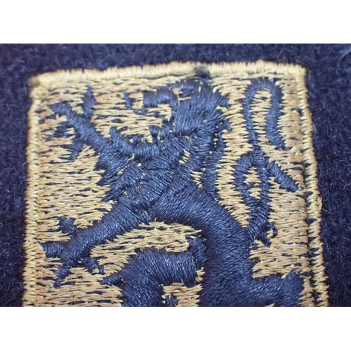 1 - WW2 Waffen-SS Flandern sleeve patch

Woven patch. Tunic removed with some edge fraying. 59 mm tall.