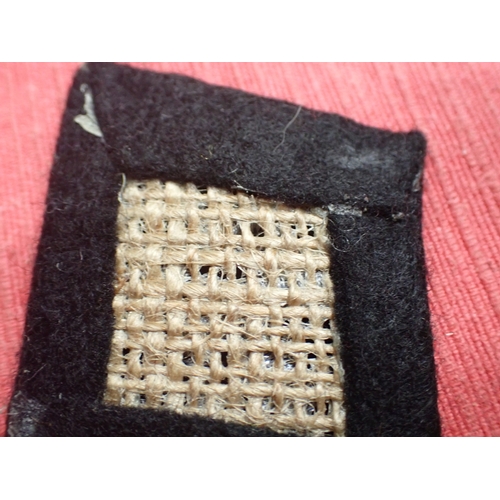 14 - WW2 German WAFFEN-SS UKRAINIAN DIV COLLAR TAB

GOOD CLEAN CONDITION. GREY STITCHED IMAGE. 68 MM ACRO... 