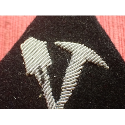 15 - WW2 German Waffen-SS Pioneer sleeve trade patch

TRADE PATCH IN BLACK WOOL WITH ALUMINIUM WIRE WORK ... 