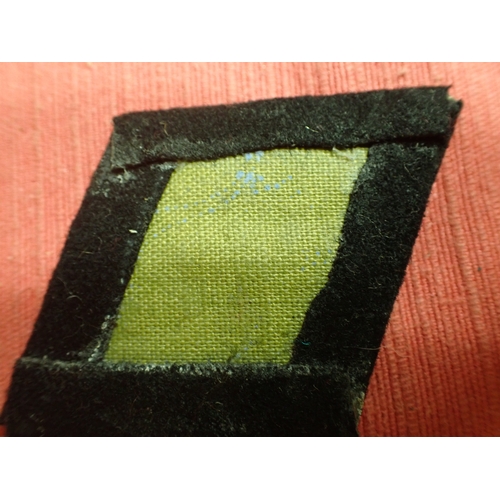 15 - WW2 German Waffen-SS Pioneer sleeve trade patch

TRADE PATCH IN BLACK WOOL WITH ALUMINIUM WIRE WORK ... 