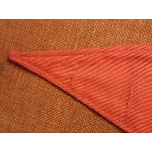 16 - WW2 German N.S.B.O. pennant

DOUBLE SIDED PENNANT WITH PRINTED DECAL TO THE WHITE ROUNDELS. SLIGHT W... 