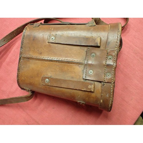 22 - WW2 British binocular case dated 1942

Case for the No.5 bins. 225 mm tall. The closing strap has lo... 