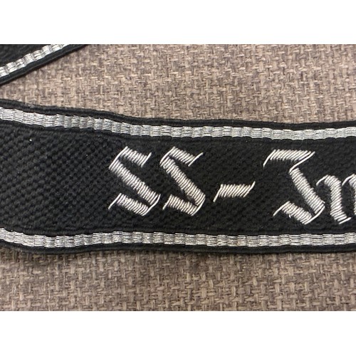 29 - Rare Pre WW2 German SS Inspektion Cuff title.

Rare and seldom seen hand embroidered SS Inspektion c... 