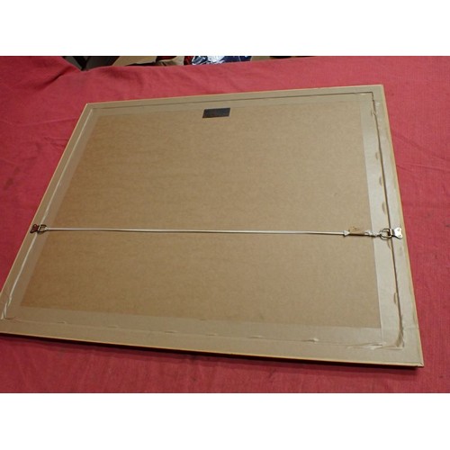 34 - Large framed print, 