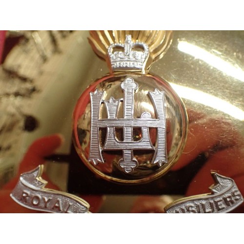 39 - Royal Highland Fusiliers - Officer's Shoulder Belt Plate 

Officers Shoulder Belt Plate. Silvered & ... 