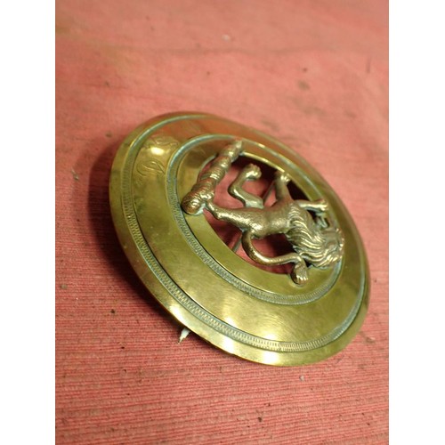 42 - 52nd Division WW2 Pipe Major's Plaid Brooch]

Plaid brooch in near as new condition.