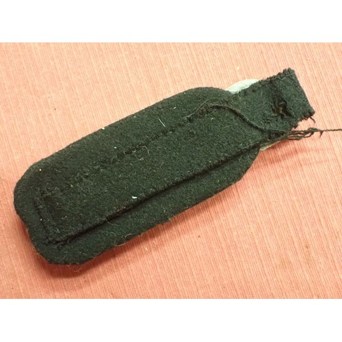 46 - WW2 German Waffen-SS Panzer Major's shoulder strap

Shows wear and service use, but no moth nips.