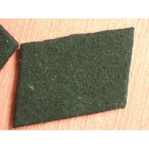 48 - WW2 German, pair of Waffen-SS runic collar tabs

Excellent condition, clean pair. No moth nips. Runi... 
