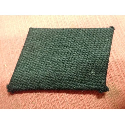 51 - 3rd Reich SS plain side collar tab

76 mm across. Shows wear to the corners.