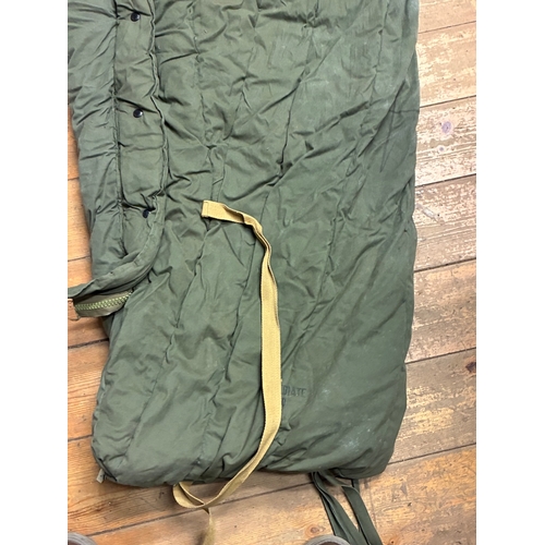 52 - 1970's American US Army Sleeping Bag

Good condition - no damage but the zip temperamental - was ful... 
