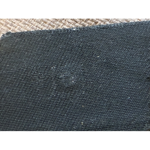 59 - WW2 German WW2 Rank Collar Patch - Bevo Version

The plain rank patch rarer than the runic example -... 