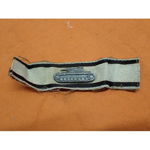 WW2 German Tank Destruction tunic stripe The aluminium wire faced ...