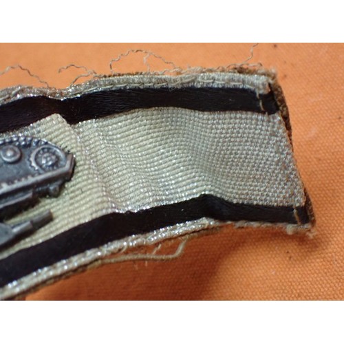 WW2 German Tank Destruction tunic stripe The aluminium wire faced ...