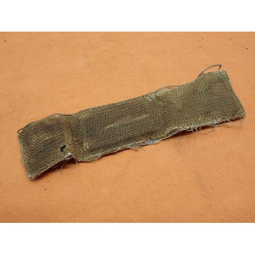 WW2 German Tank Destruction tunic stripe The aluminium wire faced ...